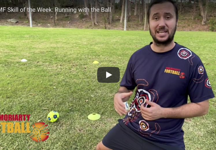 JMF football tips - running with the ball